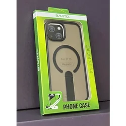 Bavitel iPhone 15 MagSafe sa naslonom crna ( 96601 )