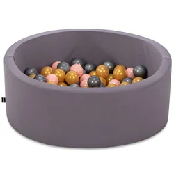 WALLXPERT Ogradica sa lopticama Bubble Pops v10 Grey