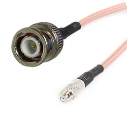 shumee Pigtail TS9 vtičnica/BNC vtič RG316 15cm