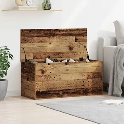 Kutija za spremanje s pohranom Staro drvo 100 x 42 x 46 cm