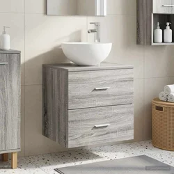 Umivaonik s montiranjem na zid Siva Sonoma 49,5 x 35 x 63 cm