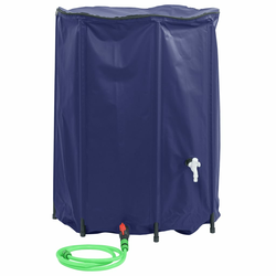Spremnik za vodu sa slavinom sklopivi 1350 L PVC