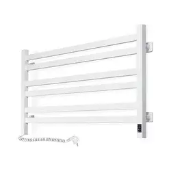 Električni sušač peškira sa termostatom AVANGARD 181W 50x90 cm, beli, levi