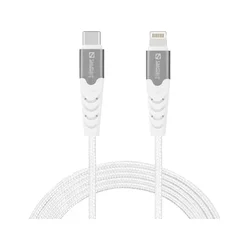 Sandberg Kabl 136-48 USB-C na Lightning, 2m, Beli