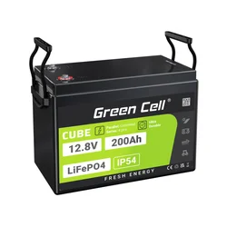 Akumulator LiFePO4 GreenCell CUBE 200Ah 12,8V 2560Wh