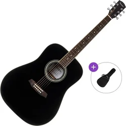 Pasadena PD-350 Basic SET Black Akustična gitara