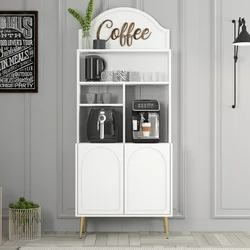 Hanah Home Kuhinjski ormar Lyon 80, Belo-zlatni