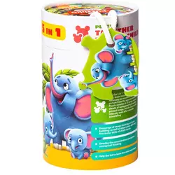 Puzzle slagalica 5u1 životinje 59158