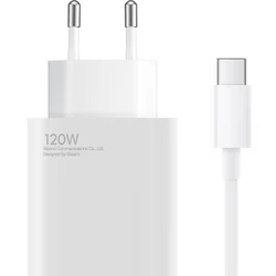 Zidni punjač Xiaomi 120W 6A 1 x USB-A s USB-C kabelom bijeli BHR9462EU