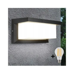 LED spoljašnje zidno svetlo NEELY 1xE27/9W/230V 3000K IP54 antracit