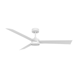 Lucci air 21610349- LED prigušiva ventilator CLIMATE 1xGX53/12W/230V bela + daljinski upravljač