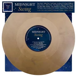 Various Artists - Midnight Swing (Limited Edition) (Numbered) (Gold Coloured) (LP)