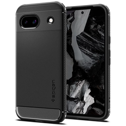 Spigen Rugged Armor, matte black - Google Pixel 8a (ACS07259)