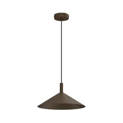 Luster na sajli ANEGA 1xGX53/15W/230V, prečnik 30 cm, braon
