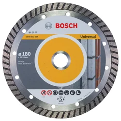 Bosch Dijamantska rezna ploča Standard for Universal Turbo 2608602396, 180 x 22,23 x 2,5 x 10 mm
