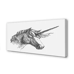 tulup.si Slika na platnu Risanje samorog 100x50 cm