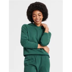 Sinsay - Basic hoodie - tamno zelena