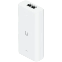 Ubiquiti UniFi 10G PoE+++ Adapter (90W), can power UniFi PoE+++ devices, reduce dependency on PoE switch power, and provide a Multi-Gigabit LAN connection, Contains RJ45 data input, AC cable with earth ground, and PoE+++ output - UACC-POE-PLUSPLUSPLUS-10G
