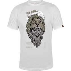 011Shop Muška majica kratkih rukava, Vidi lave, Bela