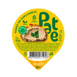 Namaz (pate) od suncokreta, mediteran, Vitastill 55g