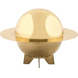 Servirna posoda COSMIC DINER LUNAR, 32 cm, medenina, Seletti