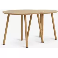 Linnea Set stočića, O55cm i O45cm, 2 komada, Hrast