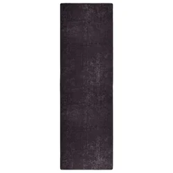 Vidaxl Pralna preproga 80x300 cm antracitna