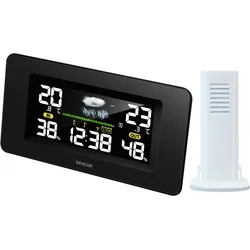 slomart Sencor SWS 5270 vremenska postaja, barvni LCD, notranja/zun. temperatura