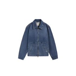 Scalpers Prehodna jakna moder denim