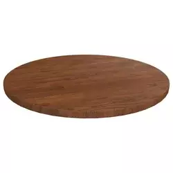 Okrugla stolna ploča tamnosmeđa O40x1,5 cm tretirana hrastovina