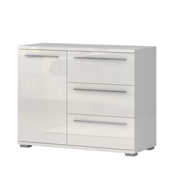JELA KOMODA K13/PN - kolekcija Piano - Bež Lak/Bež Lak - 107x85x45 cm