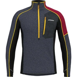 Crazy Pull Ascent mikina, brick (M)