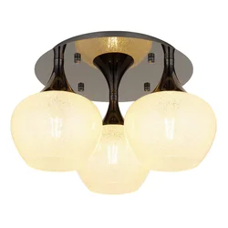Globo 15548-3DK - Plafonski luster MAXY 3xE27/40W/230V antracit