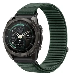 Tech-protect Nylon Loop pašček Garmin QuickFit 26mm, military green
