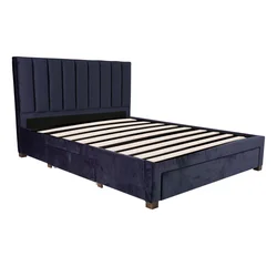 Homestar Postelja GRACE 160x200 cm modra