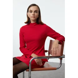Trendyol Milla Ženska haljina Twoaw25El00131, Crvena