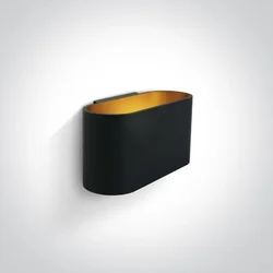 ZIDNA SVJETILJKA G9 30W CRNA IP20