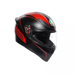 AGV K1 Multi Warmup Matt Black/Red L