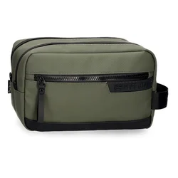 PEPE JEANS DORKING muški neseser sa 2 pregrade - khaki