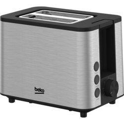 BEKO TAM 7321 I Toster, 2 kriške hleba, Sivi