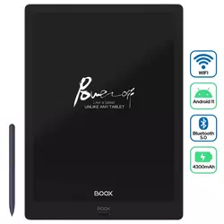 Onyx Boox Boox Max Lumi 2 e-čitač, 13,3, Android 11, 8 jezgri, 6GB/128GB, Wi-Fi, 2,4G/5 Hz, Bluetooth, crna (EBR-BOOX-MAX-LUMI2)