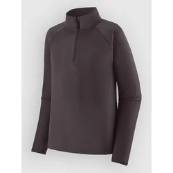 Patagonia Cap Mw Zip Neck Base Layer Top ink black