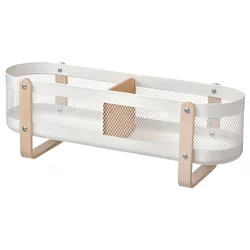 RISATORP Organizator za radni sto, bela, 50x16x17 cm