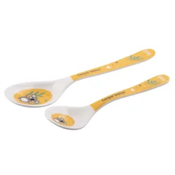 CANPOL BABIES Set kašika za bebe 4/530 Melamine Exotic Animals žuti