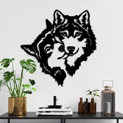 Wallity Zidna dekoracija its Love, 54x54 cm, 1.5 mm, Crna