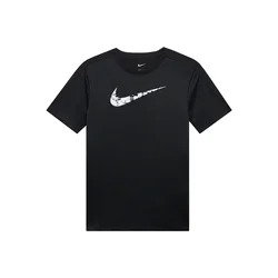 NIKE Funkcionalna majica TRPHY23 črna/bela