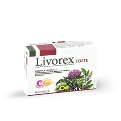 Livorex Dodatak ishrani sa vitaminima za normalnu funkciju jetre, 30 tableta