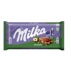 COKOLADA MLECNA HAZELNUTS MILKA 80G