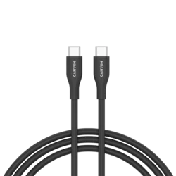 CANYON cable CC60SC10 C-C 60W 1m Silicon Black