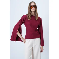 Trend Alacati Stili Ženska bluza Alc-X14644, Bordo